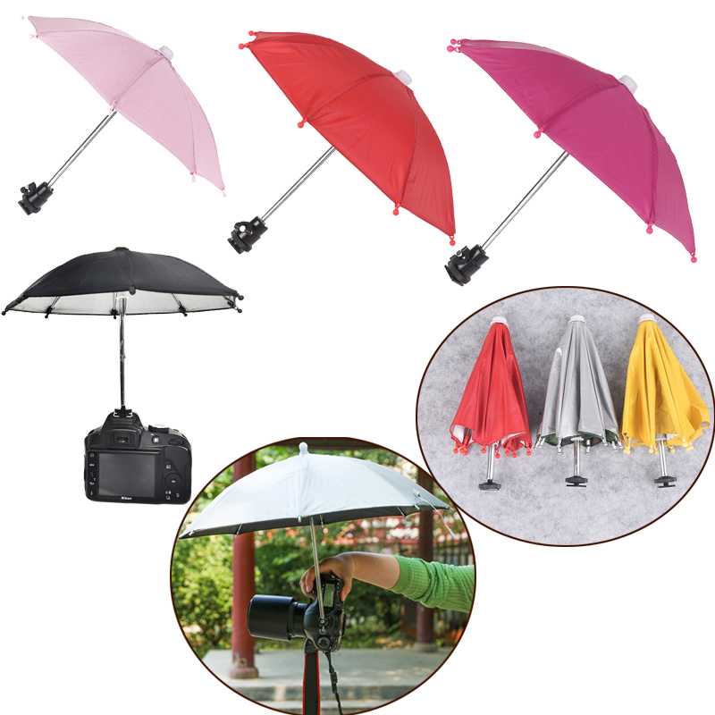 Photography Umbrella - ขายด่วน! ร่มกันแดดกันฝนสำหรับกล้อง DSLR สีดำ 1 ชิ้น