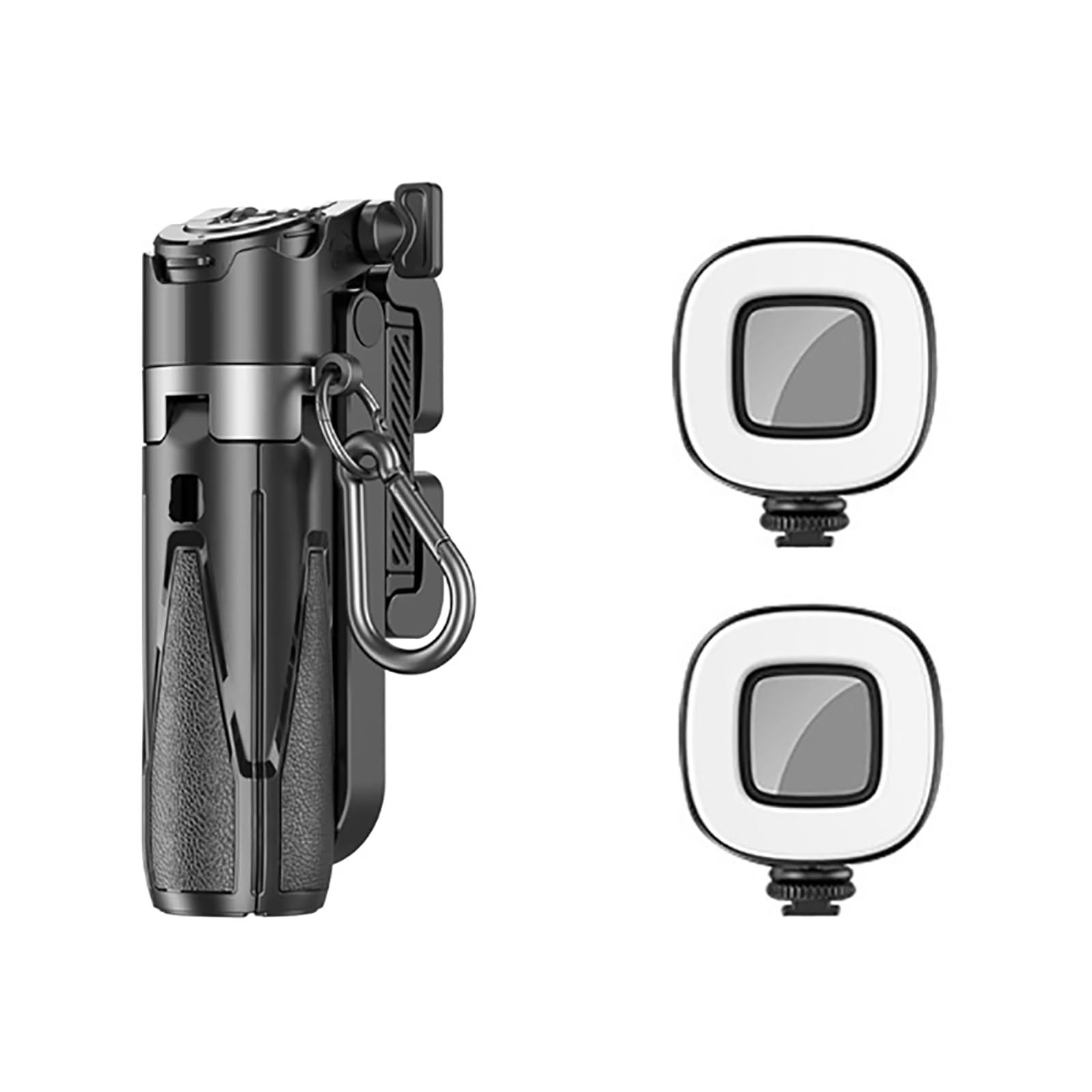 Photography Basics - 4-in-1 Selfie Stick ขาตั้งกล้อง, ขาตั้งกล้องโทรศัพท์แบบยืดได้พร้อมขนาดพกพาระยะไกลที่ถอดออกได้, สําหรับการถ่ายภาพสดสตรีมมิ่ง