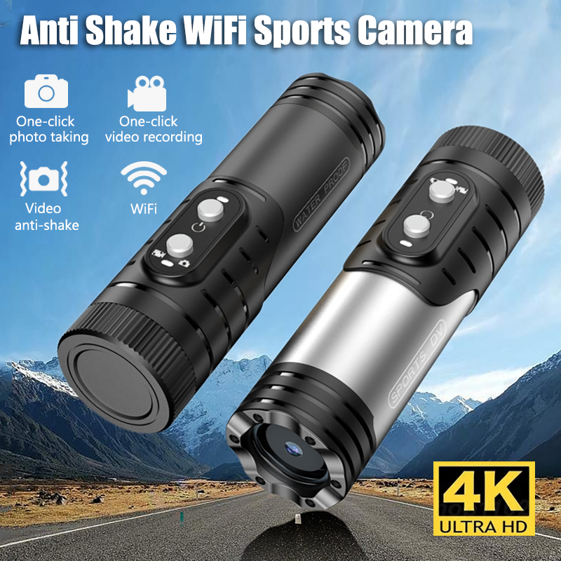 Photographic Memory - 4K Full HD Wifi แบบพกพากล้องกันน้ําและ Anti