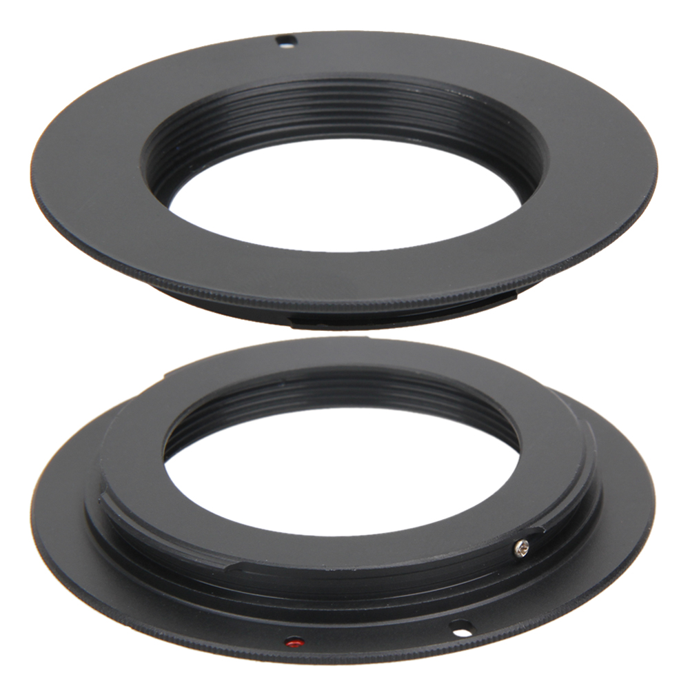 Lens Adapter Ring - อะแดปเตอร์เลนส์แบบสกรู M42 อะแดปเตอร์เมาท์กล้องแบบสากล แหวนอะแดปเตอร์เมาท์เลนส์แบบสกรูสำหรับกล้อง Canon EOS