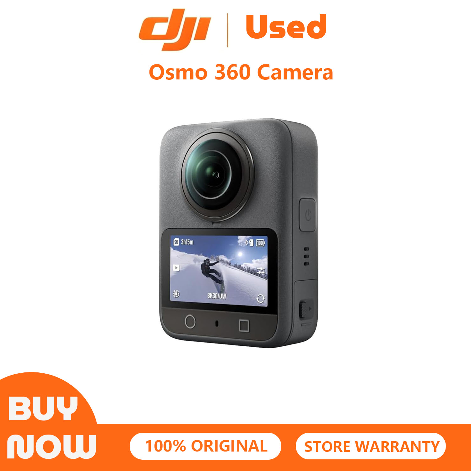 Photographic Memory - ซ่อมแซมกล้อง DJI Osmo 360 ที่ใช้งานแล้ว, 1-Inch