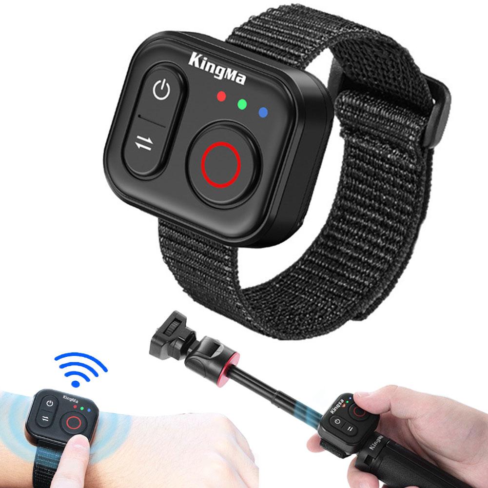 Camera Wrist Strap - รีโมทคอนโทรลไร้สายบลูทูธสำหรับดีไอ แอคชั่น 6 ออสโม 360 กล้องแอคชั่นคอนโทรลเลอร์แบบหลายปุ่มสายรัดข้อมือรีโมทคอนโทรล