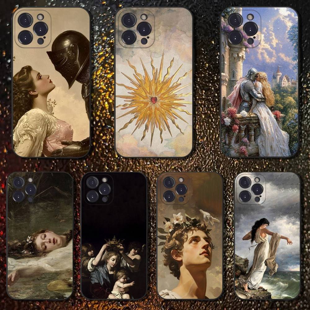 Renaissance Art Painting Phone - Photography Geometry บทวิจารณ์และราคา