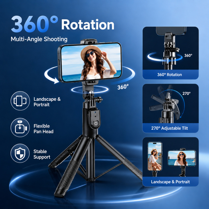 ขาตั้งกล้องเซลฟี่บลูทูธ 2M พร้ - Photography Basics บทวิจารณ์และราคา