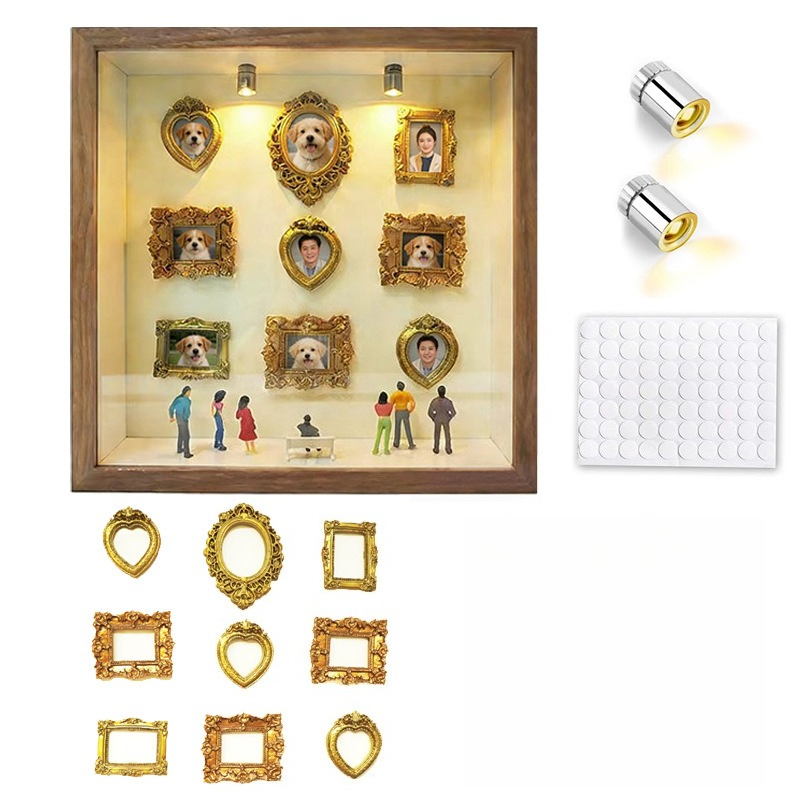 กล่องซิลลูเอทมินิมิวเซียม DIY  - Photographic Memory บทวิจารณ์และราคา