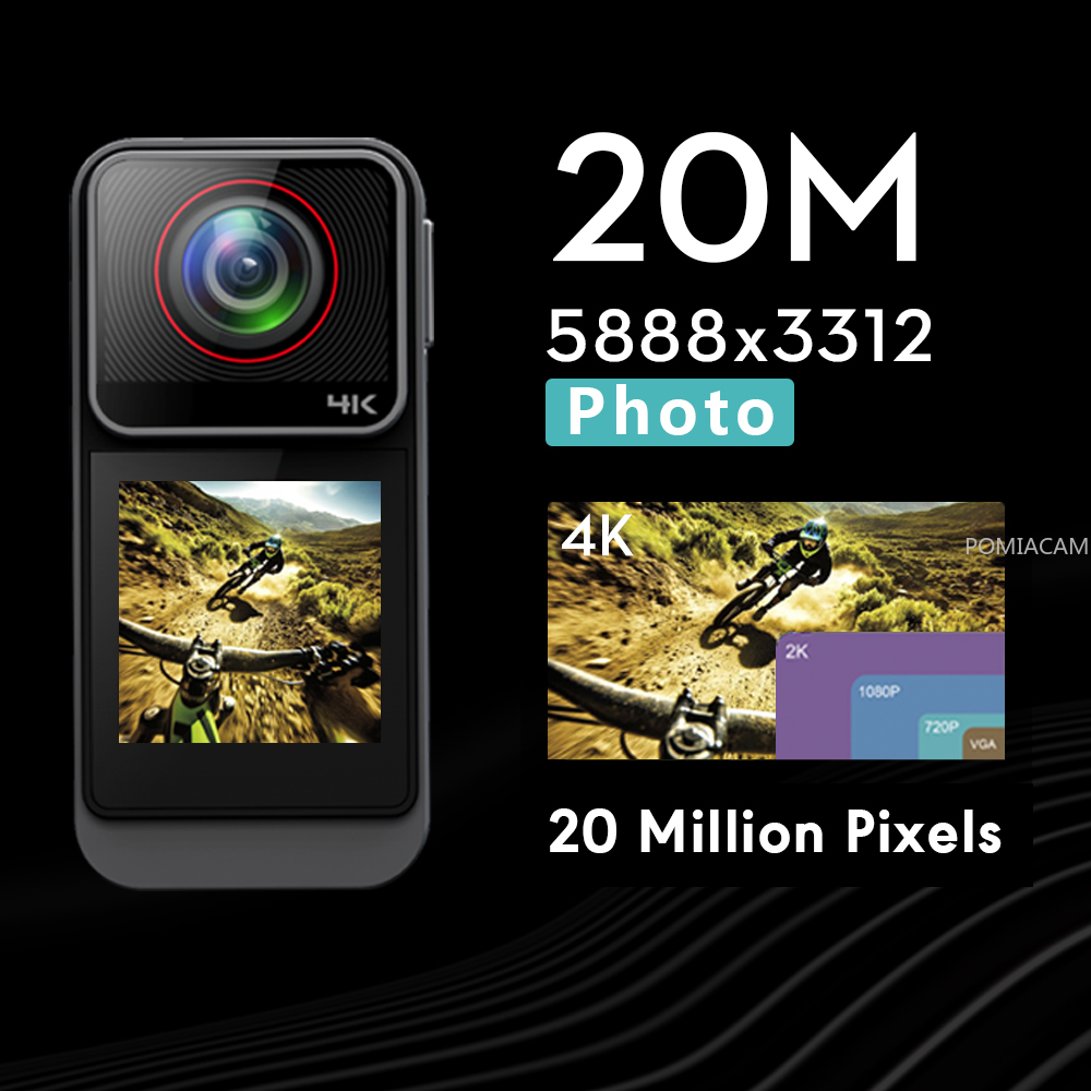 กล้องแอคชั่น SAW10 4K หน้าจอสั - Photographic Memory บทวิจารณ์และราคา