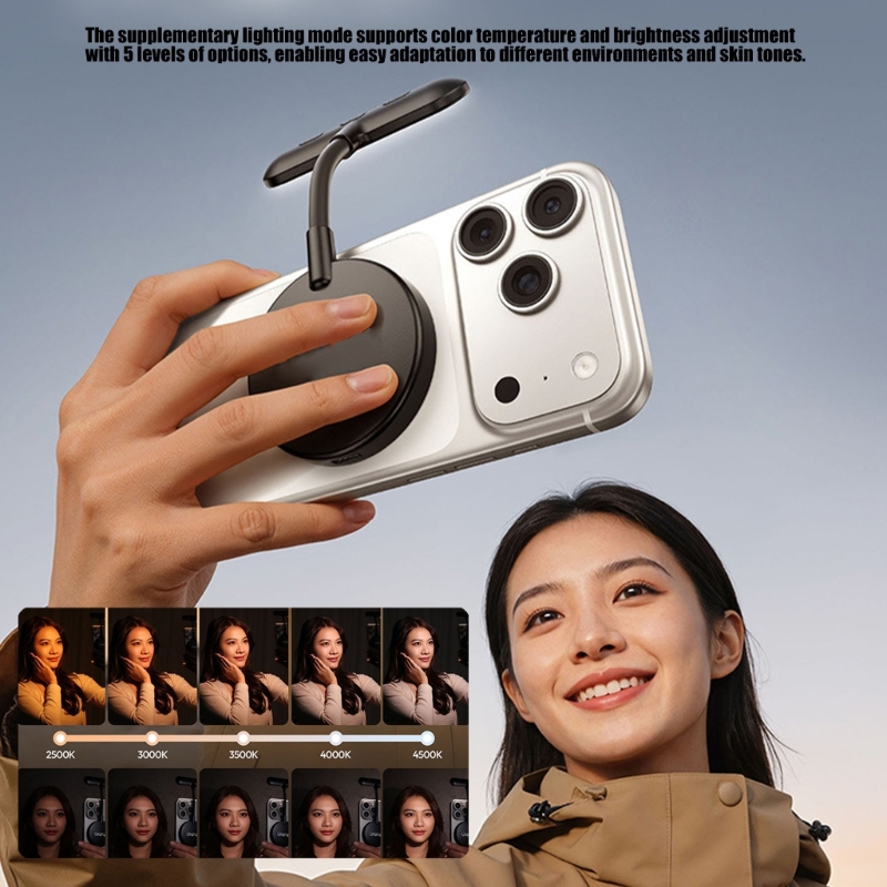 แบบพกพา ABS LED โทรศัพท์แม่เหล - Photography Book บทวิจารณ์และราคา