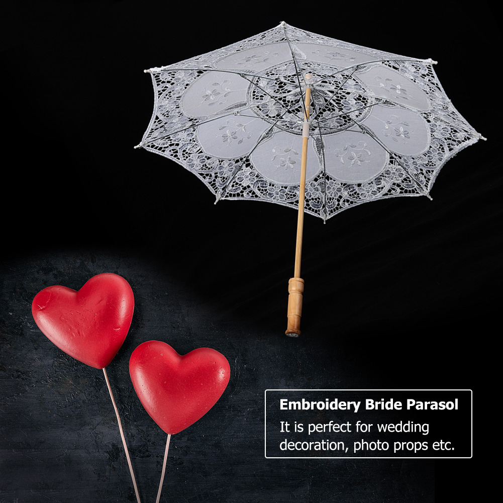 ในสต็อก Handmade ลูกไม้ผ้าไหมผ - Photography Umbrella บทวิจารณ์และราคา