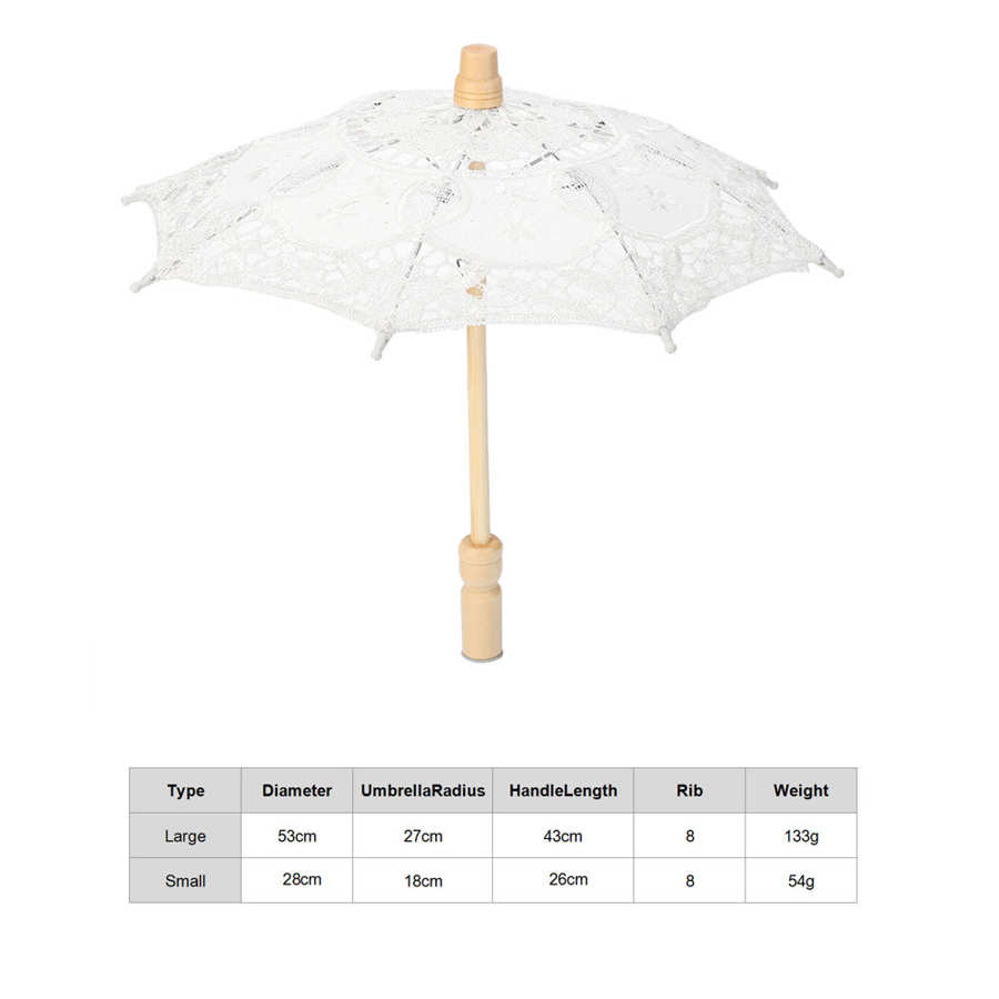 ในสต็อก Handmade ลูกไม้ผ้าไหมผ - Photography Umbrella บทวิจารณ์และราคา