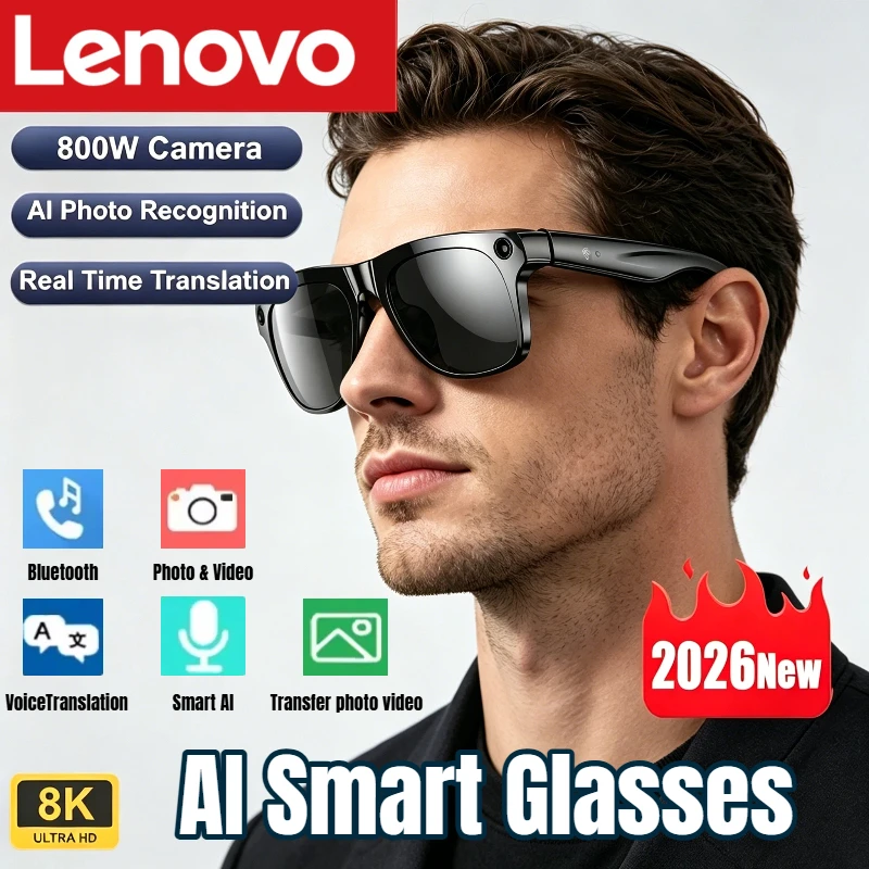 แว่นตาอัจฉริยะ Lenovo AI 8K HD - Photography Japanese บทวิจารณ์และราคา