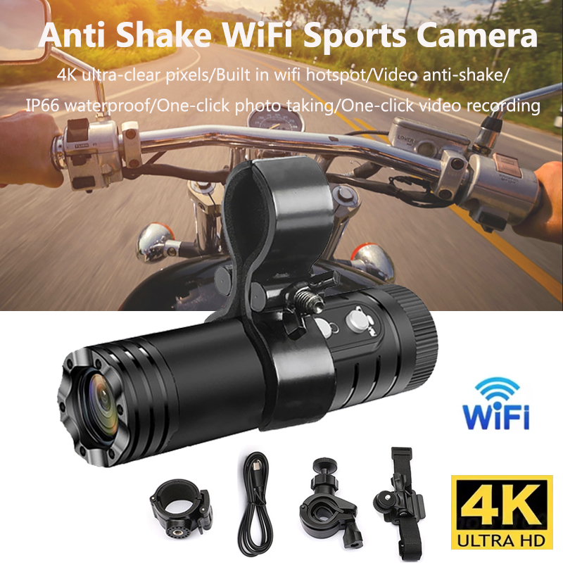 4K Full HD Wifi แบบพกพากล้องกั - Photographic Memory บทวิจารณ์และราคา