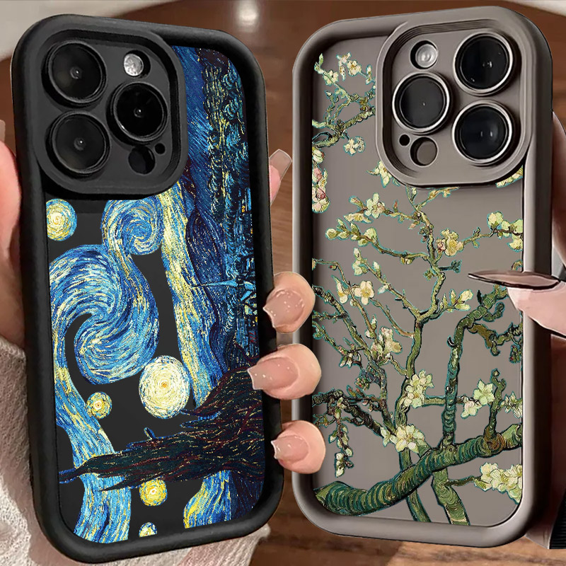 Van Gogh Starry Skyภาพวาดสีน้ํ - Photography Geometry บทวิจารณ์และราคา
